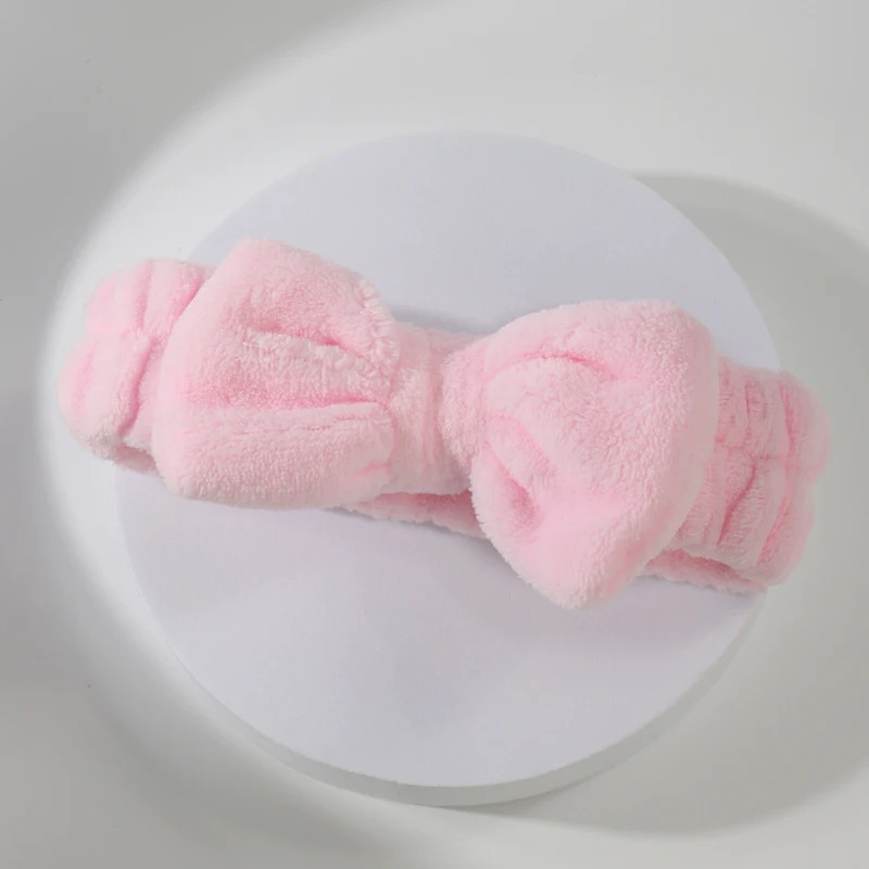 Bow Headband Wristband Set Tow - Home Textiles Face Towel 评论和价格