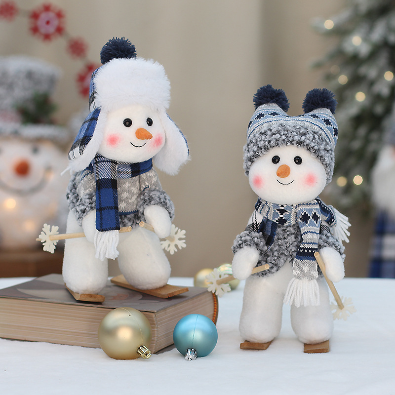 Premium Christmas Blue Fabric  - Home Textiles Premium 评论和价格