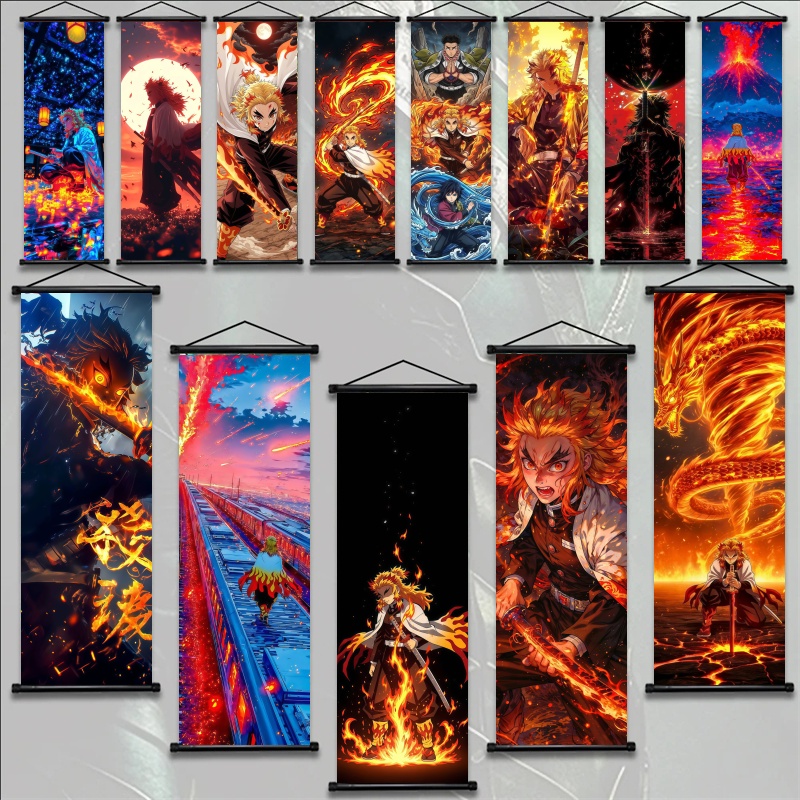 Demon Slayer Kyojuro Rengoku H - Home Textile 评论和价格