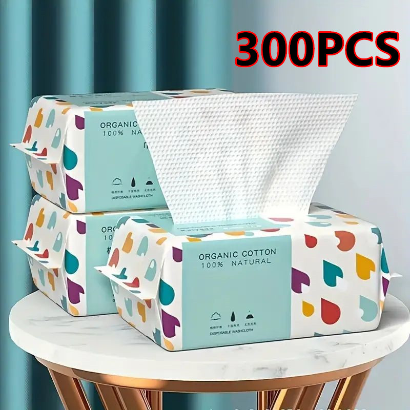 100/300PCS Disposable Thick 10 - Home Textiles Face Towel 评论和价格