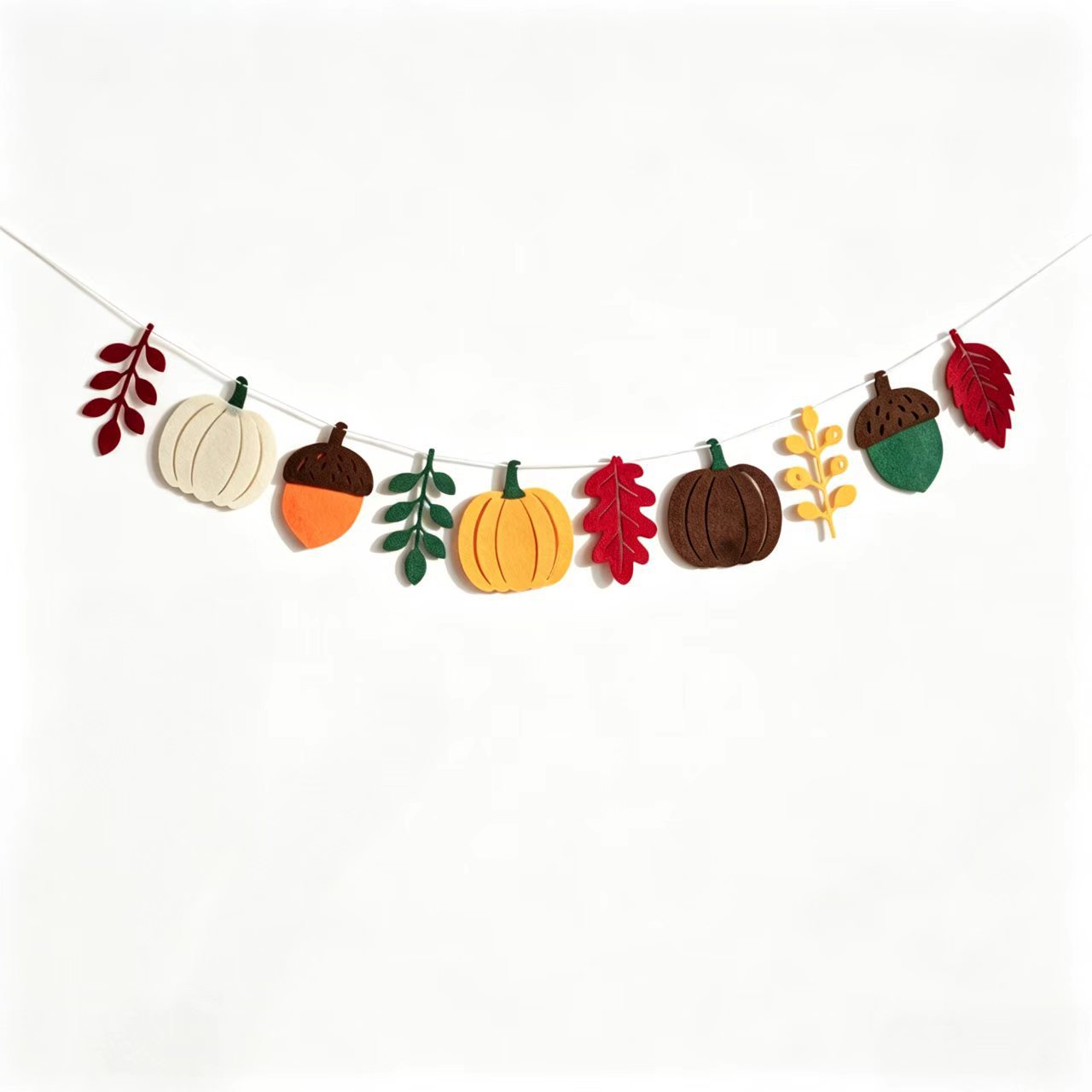 Autumn Pumpkin Leaves Flag Har - Home Textiles Usa 评论和价格